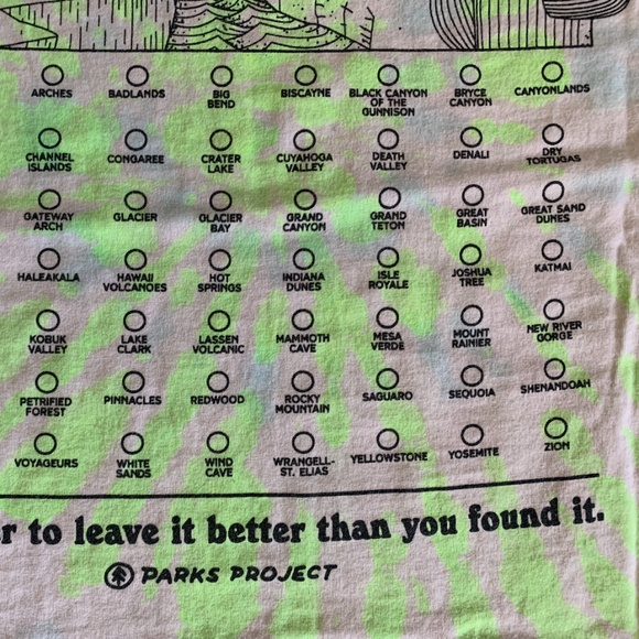 Parks Project National Park Tie Dye - Picture 12 of 13